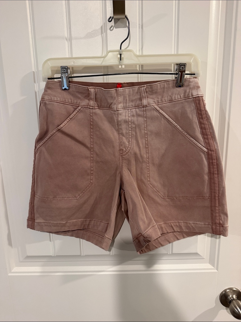Spanx Women’s High-Rise Utility Shorts - Dusty Rose